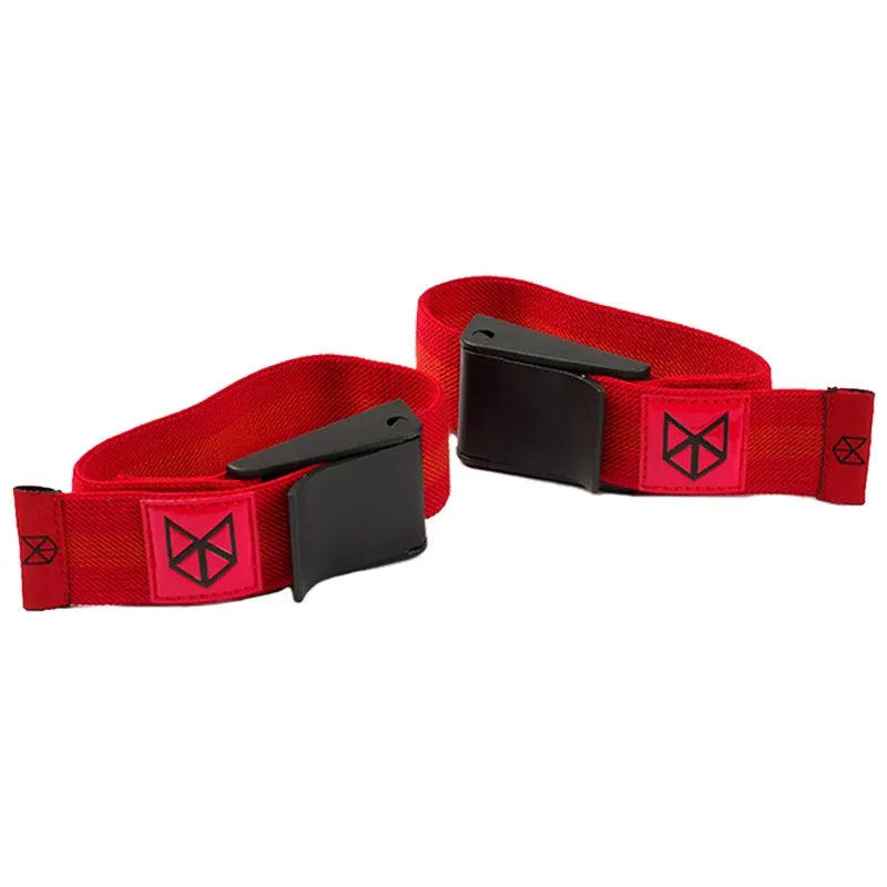 2 Pcs Elastic BFR Occlusion Bands Men & Women Rigid Blood Flow Restriction Training Bands for Gym Workout Arm Fast Muscle Growth