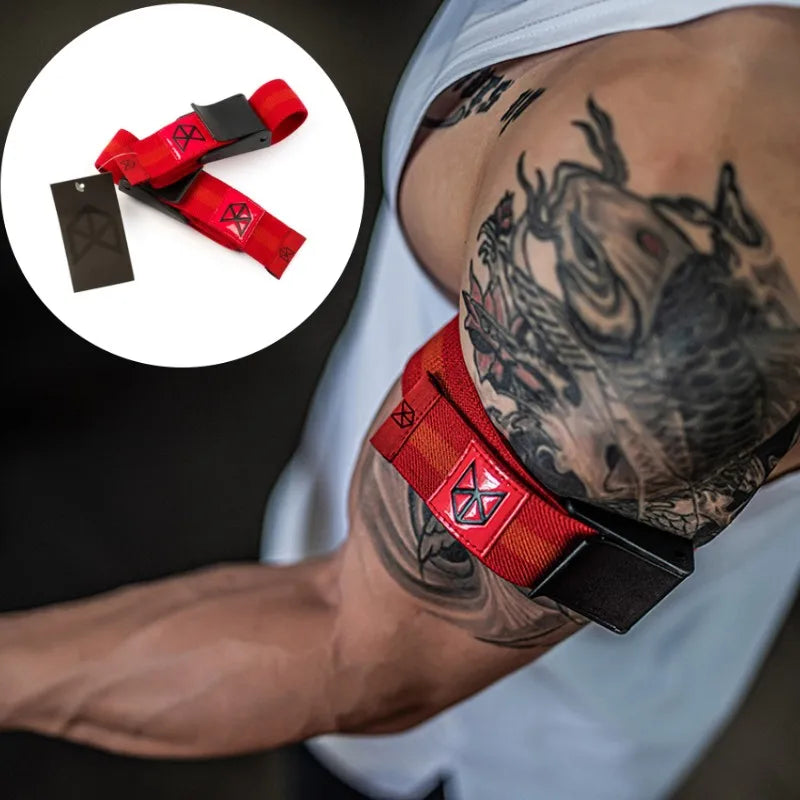 2 Pcs Elastic BFR Occlusion Bands Men & Women Rigid Blood Flow Restric ...